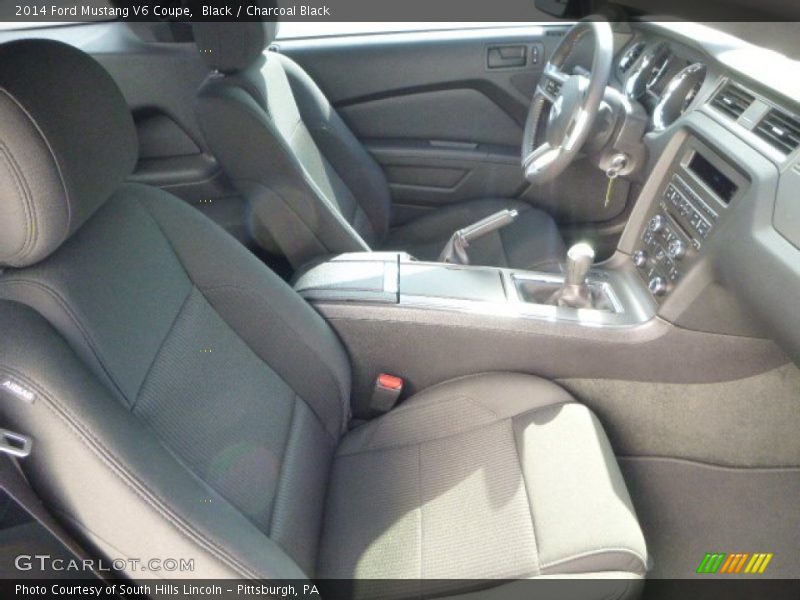 Black / Charcoal Black 2014 Ford Mustang V6 Coupe