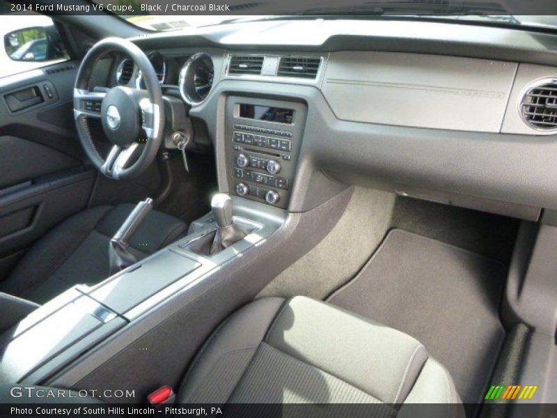 Black / Charcoal Black 2014 Ford Mustang V6 Coupe