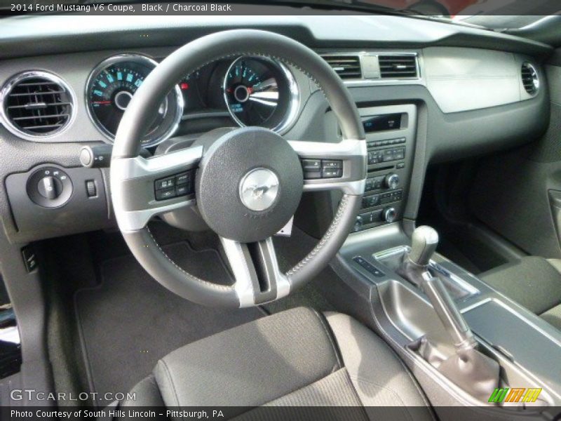 Black / Charcoal Black 2014 Ford Mustang V6 Coupe