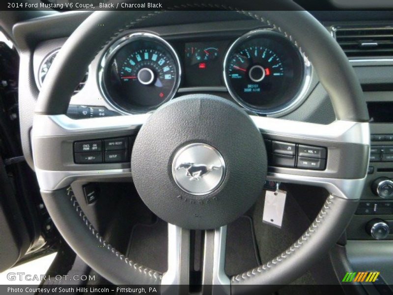 Black / Charcoal Black 2014 Ford Mustang V6 Coupe