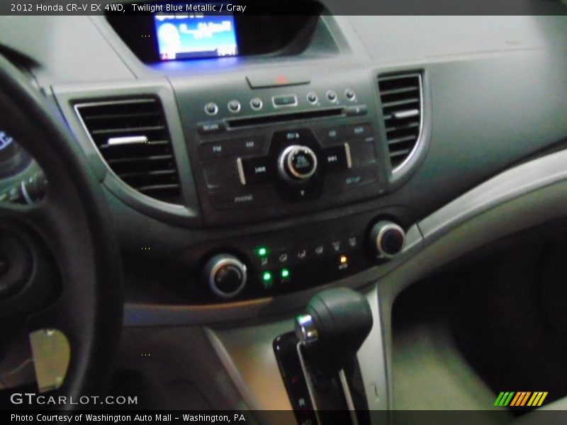 Twilight Blue Metallic / Gray 2012 Honda CR-V EX 4WD