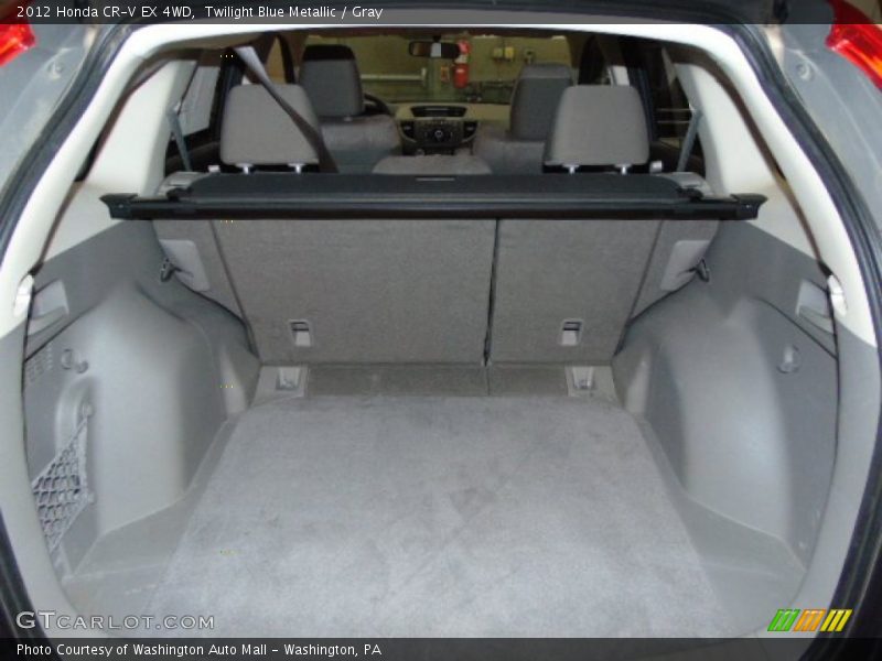 Twilight Blue Metallic / Gray 2012 Honda CR-V EX 4WD