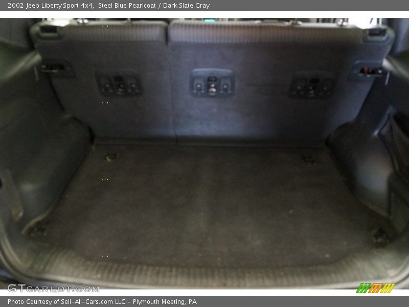 Steel Blue Pearlcoat / Dark Slate Gray 2002 Jeep Liberty Sport 4x4