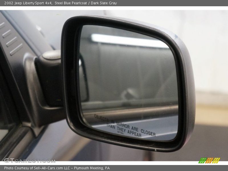 Steel Blue Pearlcoat / Dark Slate Gray 2002 Jeep Liberty Sport 4x4