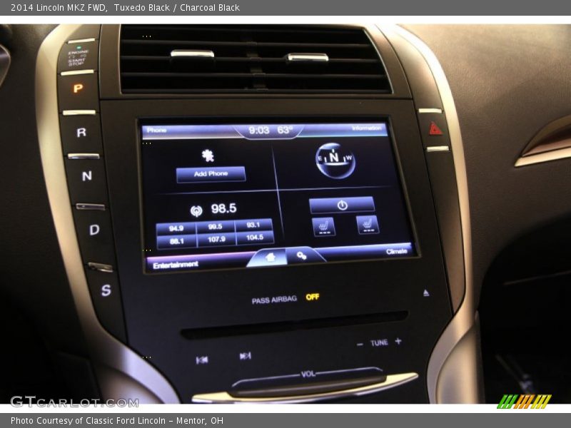 Tuxedo Black / Charcoal Black 2014 Lincoln MKZ FWD