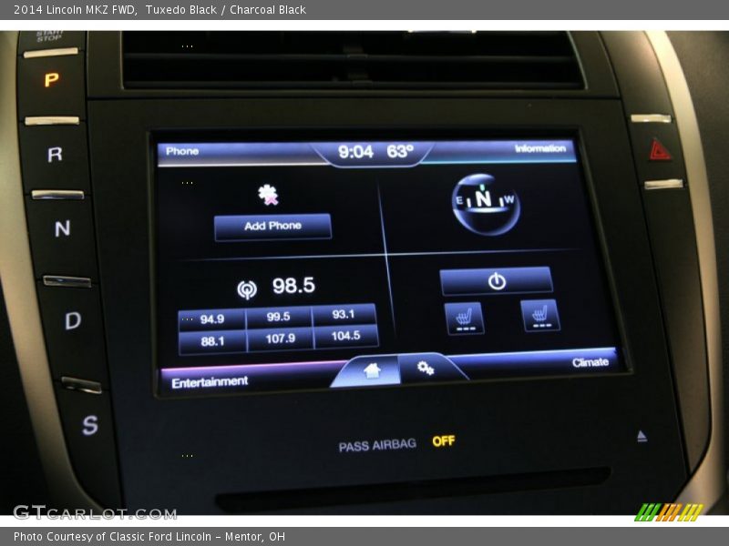 Tuxedo Black / Charcoal Black 2014 Lincoln MKZ FWD