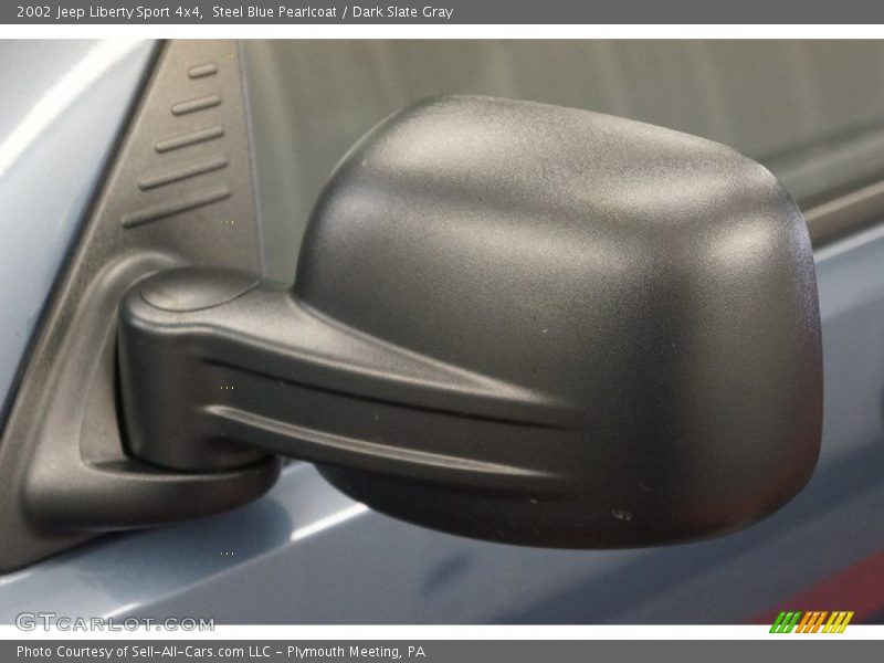 Steel Blue Pearlcoat / Dark Slate Gray 2002 Jeep Liberty Sport 4x4