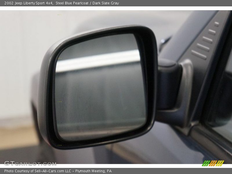 Steel Blue Pearlcoat / Dark Slate Gray 2002 Jeep Liberty Sport 4x4