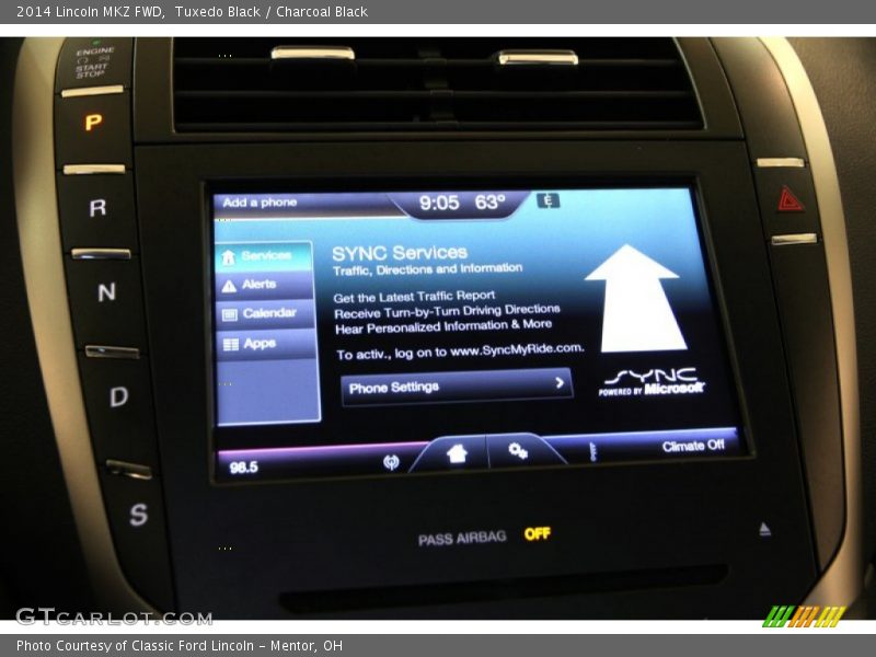 Tuxedo Black / Charcoal Black 2014 Lincoln MKZ FWD