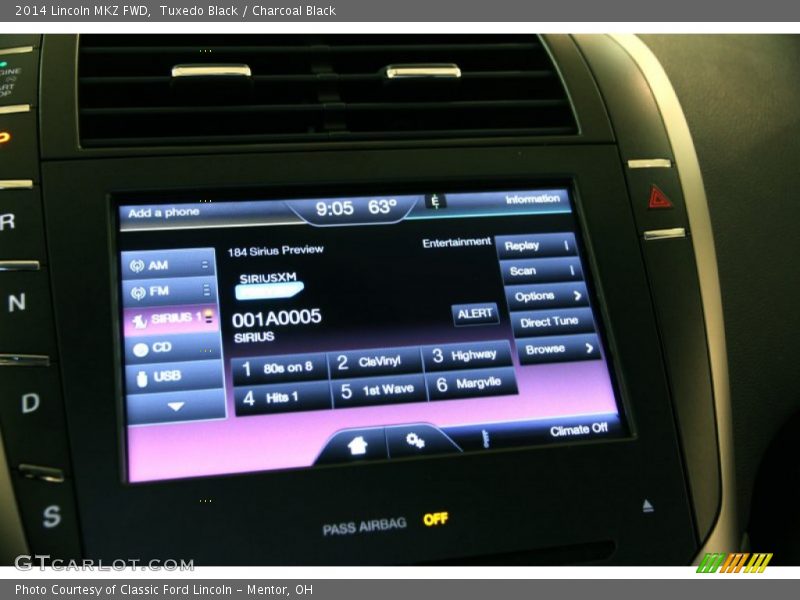 Tuxedo Black / Charcoal Black 2014 Lincoln MKZ FWD