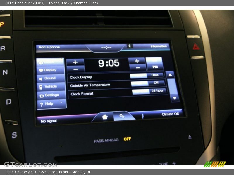 Tuxedo Black / Charcoal Black 2014 Lincoln MKZ FWD