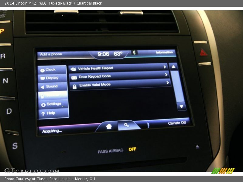 Tuxedo Black / Charcoal Black 2014 Lincoln MKZ FWD