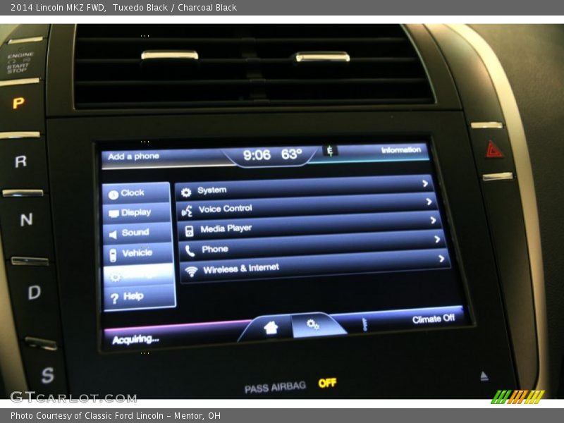 Tuxedo Black / Charcoal Black 2014 Lincoln MKZ FWD