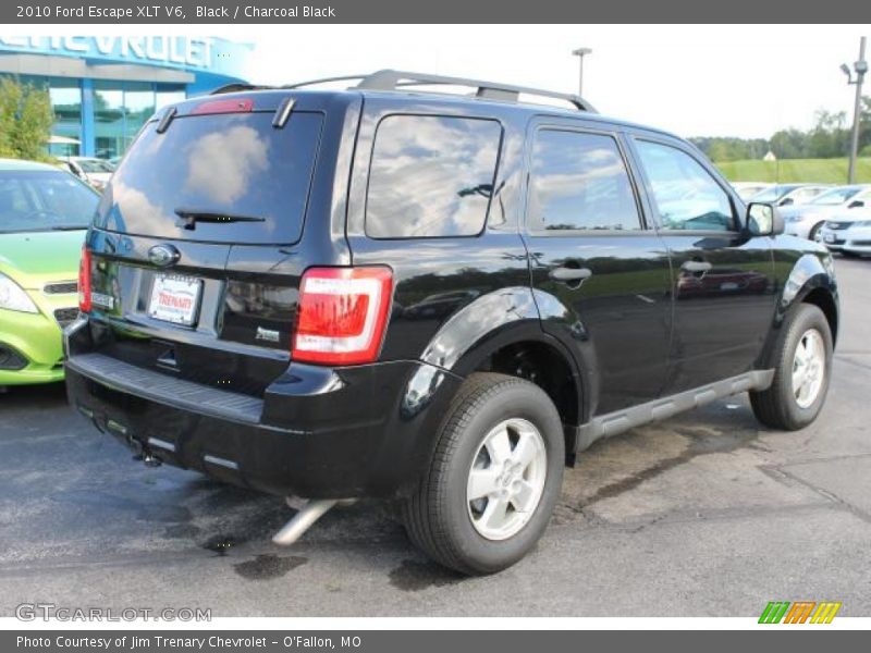 Black / Charcoal Black 2010 Ford Escape XLT V6