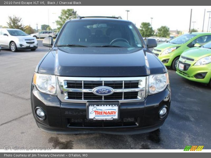 Black / Charcoal Black 2010 Ford Escape XLT V6