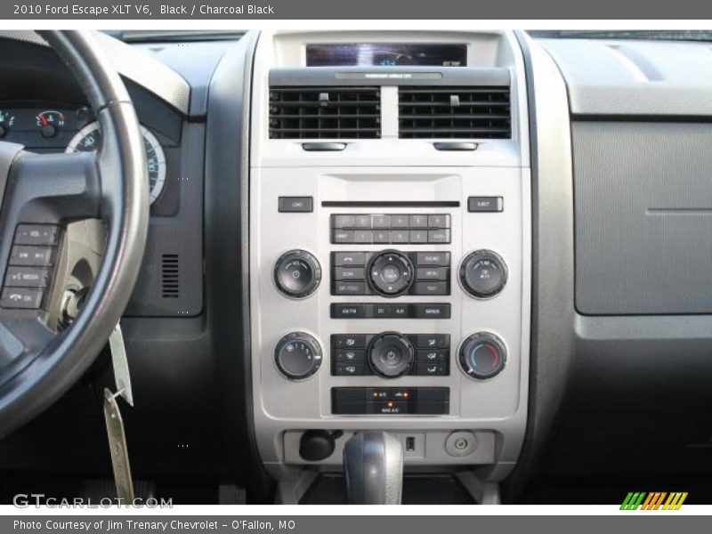 Black / Charcoal Black 2010 Ford Escape XLT V6
