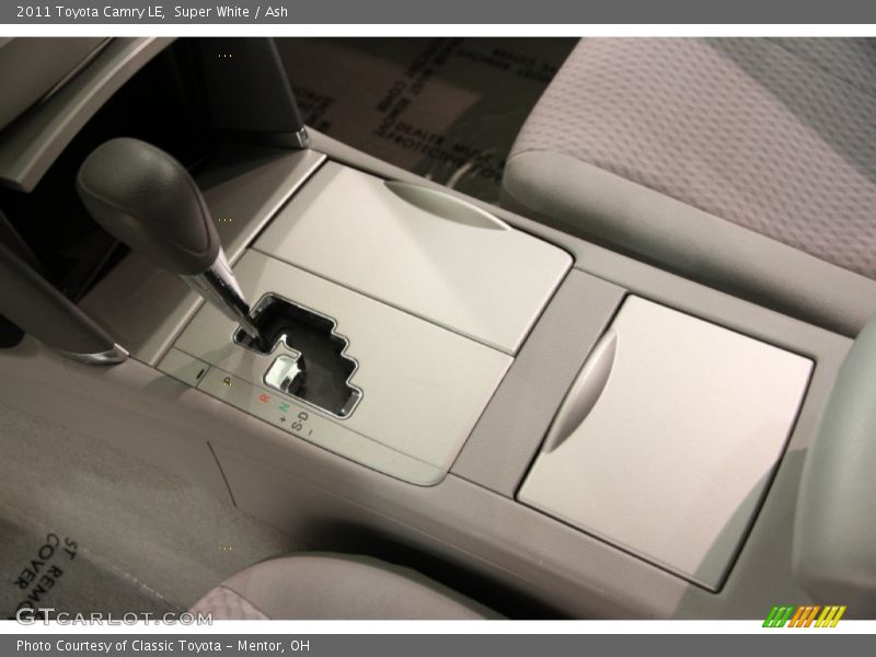 Super White / Ash 2011 Toyota Camry LE