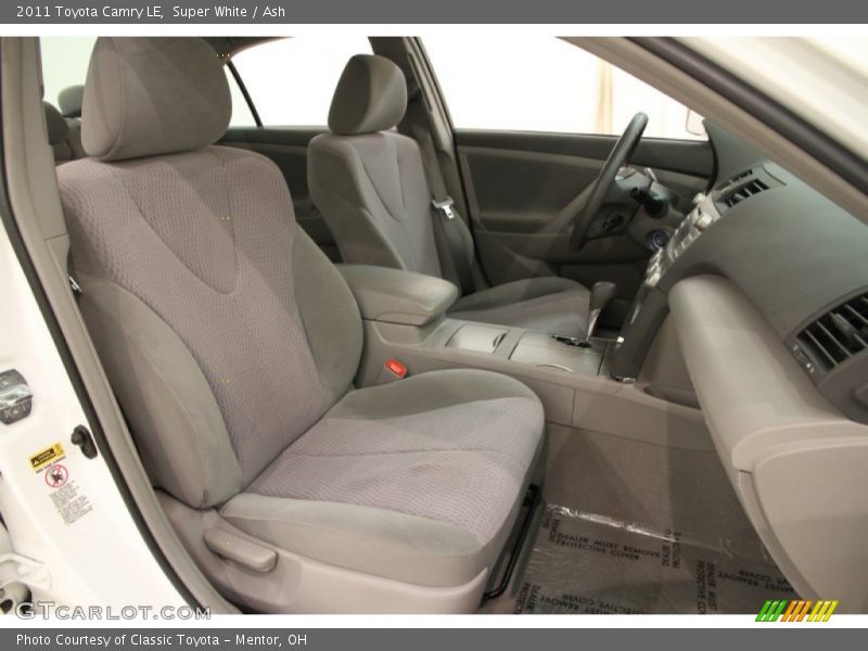 Super White / Ash 2011 Toyota Camry LE