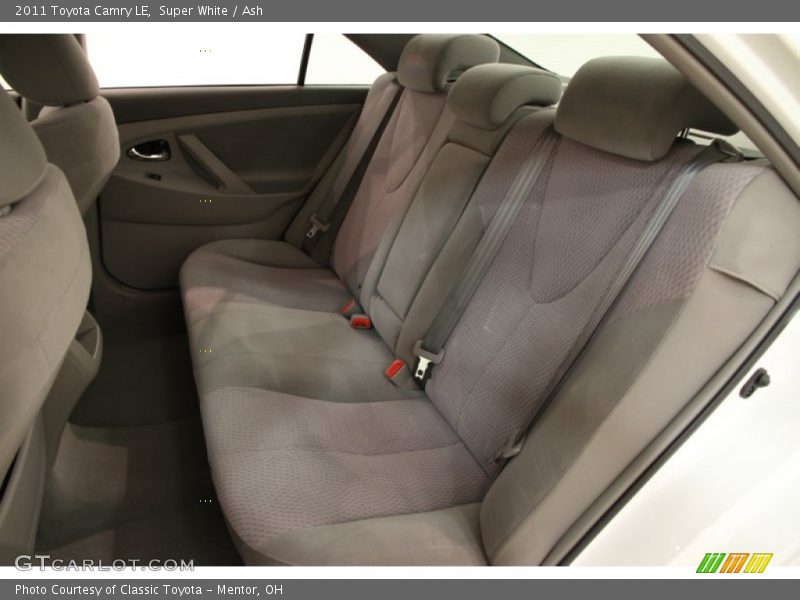 Super White / Ash 2011 Toyota Camry LE