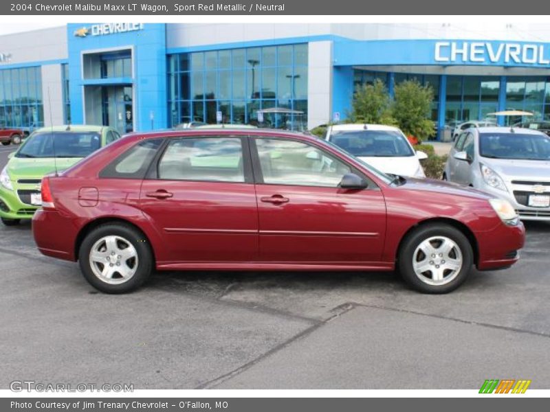 Sport Red Metallic / Neutral 2004 Chevrolet Malibu Maxx LT Wagon