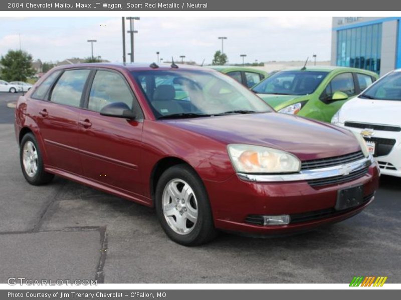 Sport Red Metallic / Neutral 2004 Chevrolet Malibu Maxx LT Wagon