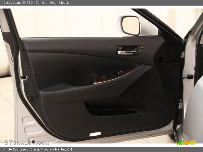 Tungsten Pearl / Black 2011 Lexus ES 350