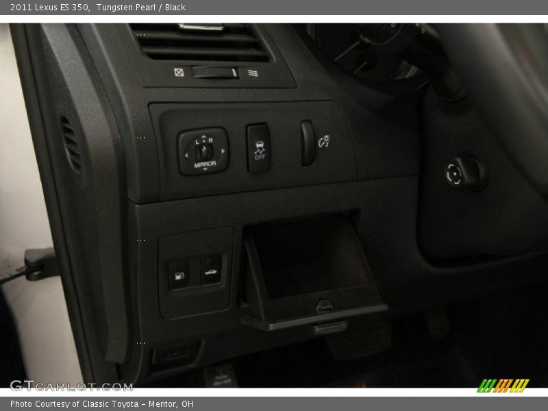 Tungsten Pearl / Black 2011 Lexus ES 350