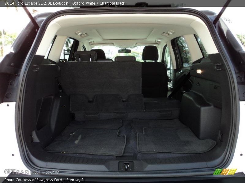 Oxford White / Charcoal Black 2014 Ford Escape SE 2.0L EcoBoost