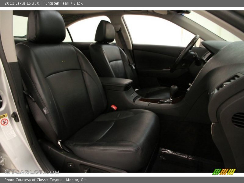 Tungsten Pearl / Black 2011 Lexus ES 350