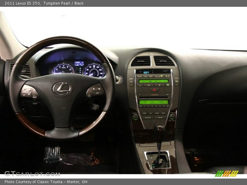 Tungsten Pearl / Black 2011 Lexus ES 350