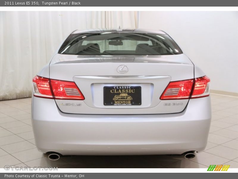 Tungsten Pearl / Black 2011 Lexus ES 350