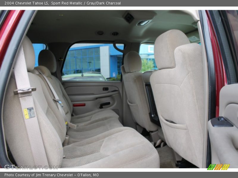 Sport Red Metallic / Gray/Dark Charcoal 2004 Chevrolet Tahoe LS