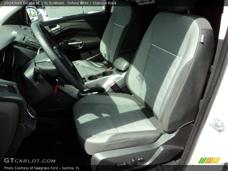 Oxford White / Charcoal Black 2014 Ford Escape SE 2.0L EcoBoost