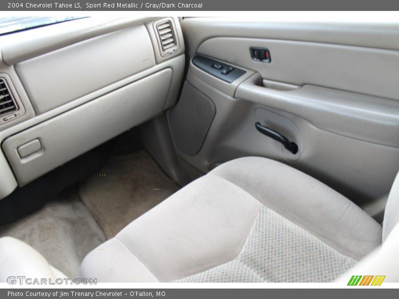 Sport Red Metallic / Gray/Dark Charcoal 2004 Chevrolet Tahoe LS