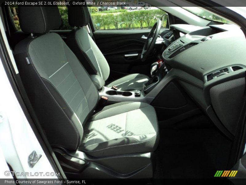 Oxford White / Charcoal Black 2014 Ford Escape SE 2.0L EcoBoost