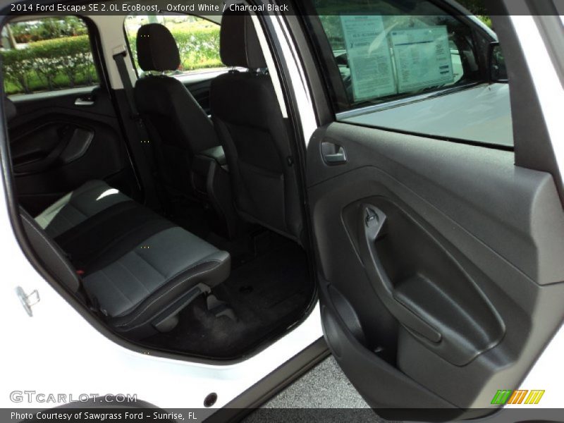 Oxford White / Charcoal Black 2014 Ford Escape SE 2.0L EcoBoost