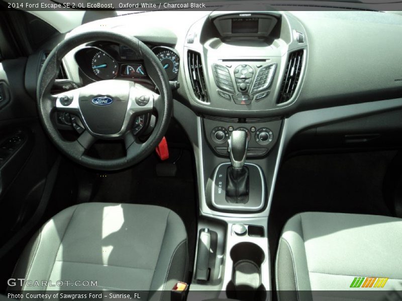 Oxford White / Charcoal Black 2014 Ford Escape SE 2.0L EcoBoost