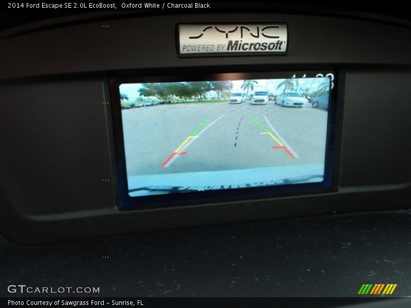 Oxford White / Charcoal Black 2014 Ford Escape SE 2.0L EcoBoost