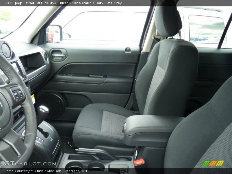 Billet Silver Metallic / Dark Slate Gray 2015 Jeep Patriot Latitude 4x4