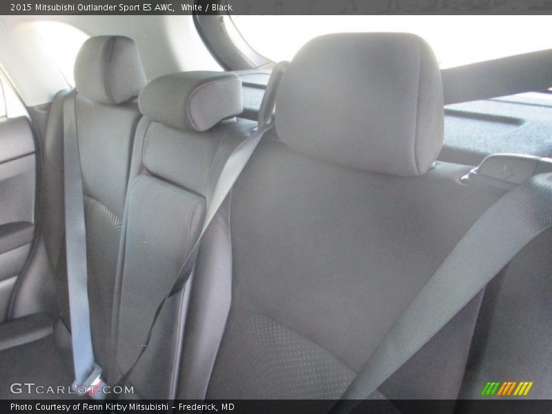 White / Black 2015 Mitsubishi Outlander Sport ES AWC