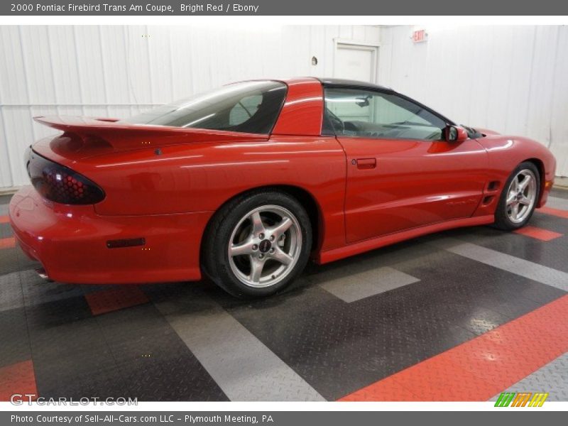 Bright Red / Ebony 2000 Pontiac Firebird Trans Am Coupe