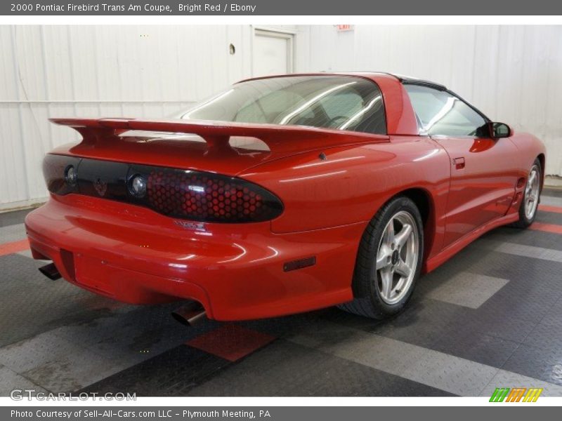Bright Red / Ebony 2000 Pontiac Firebird Trans Am Coupe