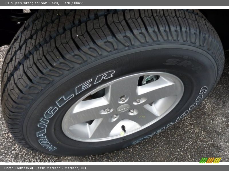 Black / Black 2015 Jeep Wrangler Sport S 4x4