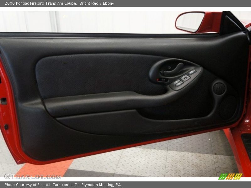 Bright Red / Ebony 2000 Pontiac Firebird Trans Am Coupe