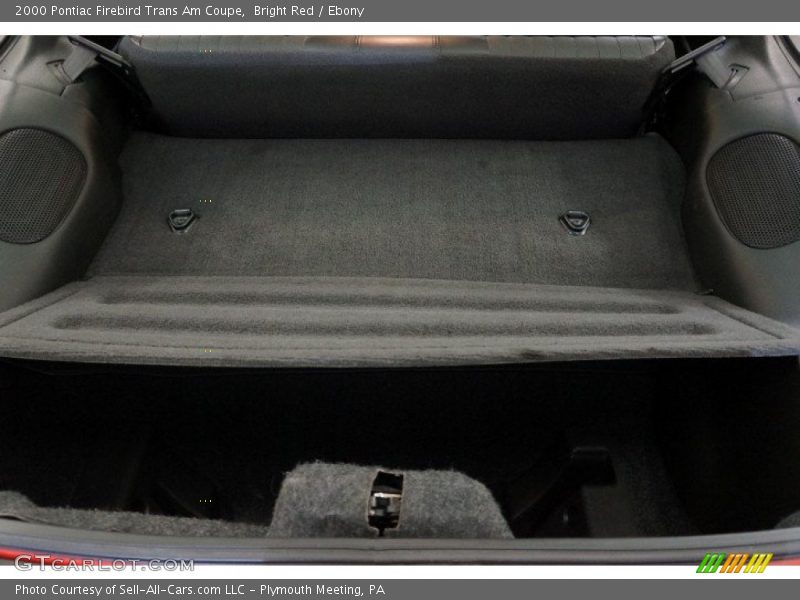 Bright Red / Ebony 2000 Pontiac Firebird Trans Am Coupe