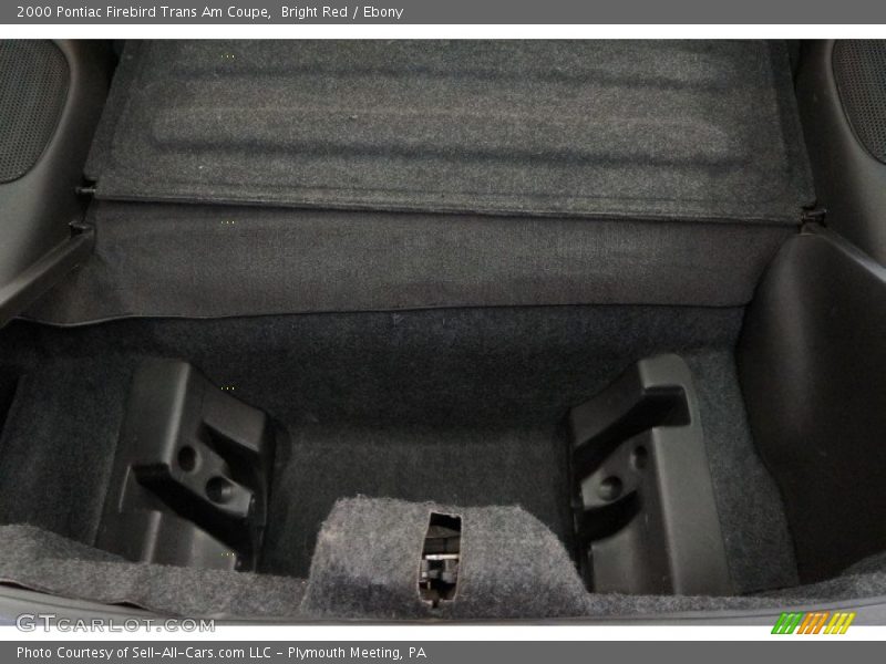Bright Red / Ebony 2000 Pontiac Firebird Trans Am Coupe