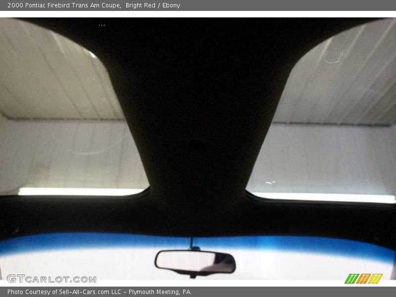 Bright Red / Ebony 2000 Pontiac Firebird Trans Am Coupe