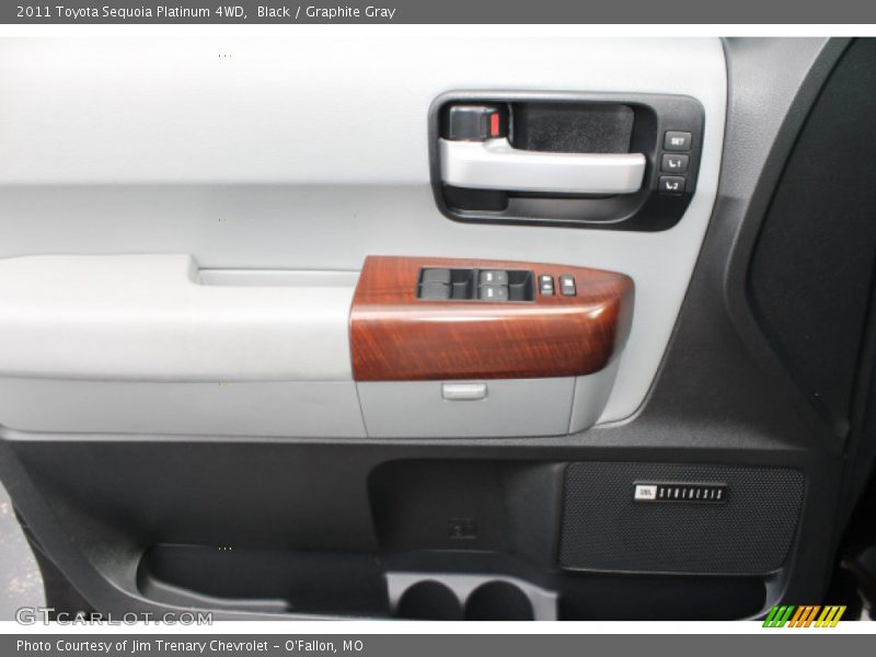 Black / Graphite Gray 2011 Toyota Sequoia Platinum 4WD