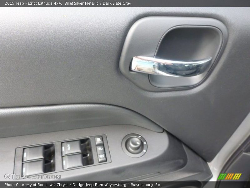 Billet Silver Metallic / Dark Slate Gray 2015 Jeep Patriot Latitude 4x4