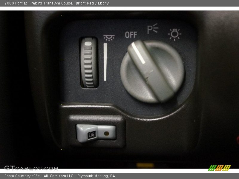 Bright Red / Ebony 2000 Pontiac Firebird Trans Am Coupe